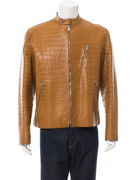 hermes crocodile jacket